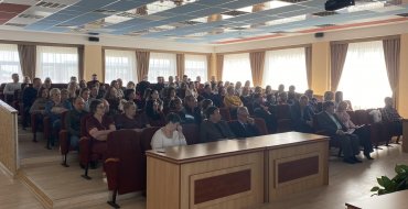 В  актовом зале Общества прошел Единый день информирования 