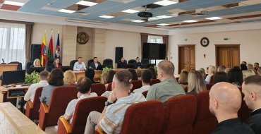 Рабочее совещание с представителями  Солигорского РОСК Республики Беларусь