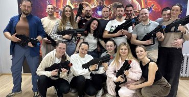 Проведение командных игр в лазертаг и в виртуальной реальности