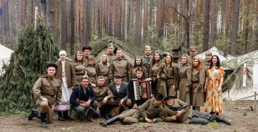 Районный конкурс патриотической песни "Красная гвоздика" в урочище Векерево!